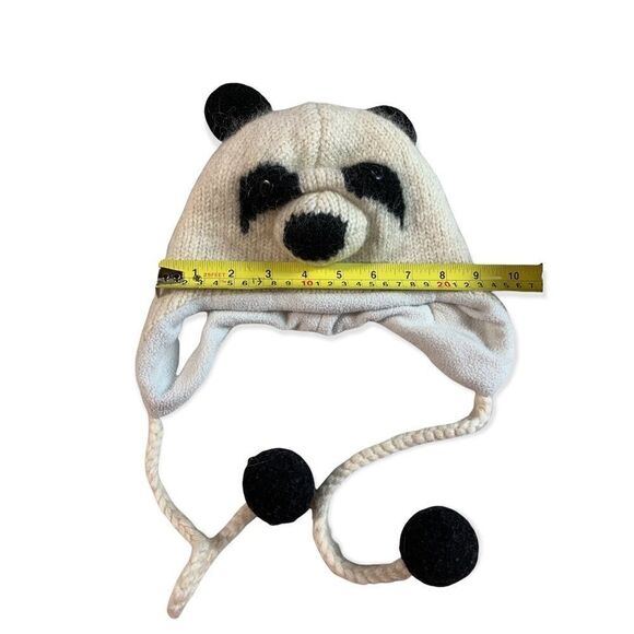 𝅺WOOL Little Kids Panda Hat - Picture 10 of 10